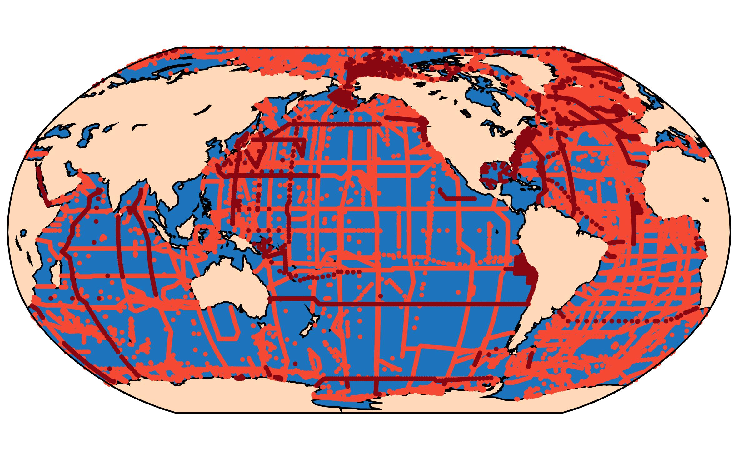 GLODAPv2.2023 Global Map