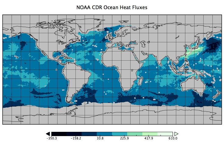 NOAA CDR Ocean Heat Fluxes NOAA CDR Ocean Heat Fluxes